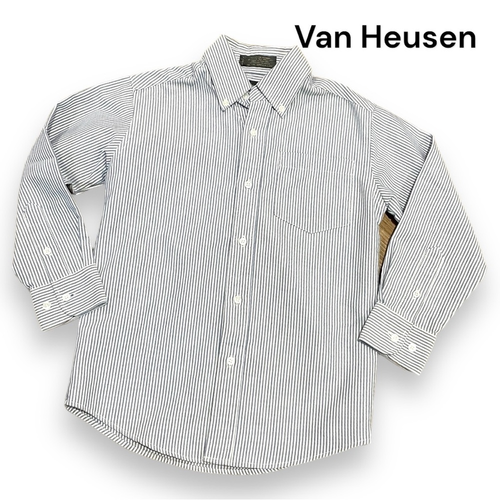 NWOT Van Heusen Pin Striped Button Down